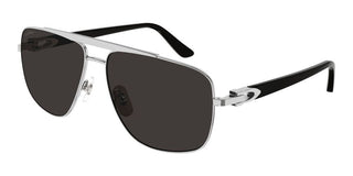 Cartier Santos de Cartier CT0365S men Silver Pilot Sunglasses