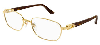 Cartier CT0368O women Gold Cat Eye Eyeglasses