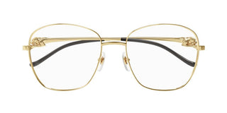 Cartier CT0371O women Gold Geometric Eyeglasses