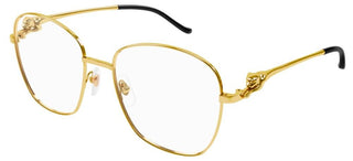 Cartier CT0371O women Gold Geometric Eyeglasses