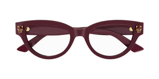 Cartier CT0372O women Red Cat Eye Eyeglasses