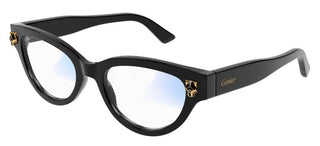 Cartier Panthère de Cartier CT0372S women Black Cat Eye Sunglasses