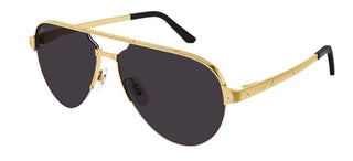 Cartier Santos de Cartier CT0386S men Gold Pilot Sunglasses