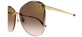 Cartier Panthère de Cartier CT0398S women Gold Squared Sunglasses