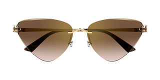 Cartier Panthère de Cartier CT0399S women Gold Cat Eye Sunglasses