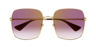 Cartier Signature C de Cartier CT0401S women Gold Geometric Sunglasses