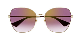 Cartier Signature C de Cartier CT0402S women Gold Squared Sunglasses