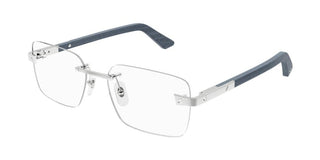 Cartier Ct0411o Men Blue Squared Eyeglasses