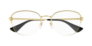 Cartier Signature C de Cartier CT0415OA women Gold Round Eyeglasses