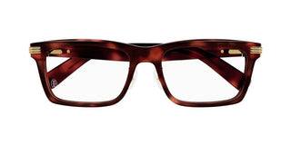 Cartier Première de Cartier CT0420OA men Havana Squared Eyeglasses