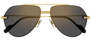 Cartier Première de Cartier CT0427S men Gold Pilot Sunglasses