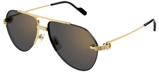 Cartier Première de Cartier CT0427S men Gold Pilot Sunglasses