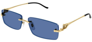 Cartier Panthère de Cartier CT0430S unisex Gold Squared Sunglasses