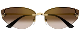 Cartier Panthère de Cartier CT0431S women Gold Cat Eye Sunglasses