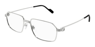 Cartier Première de Cartier CT0445O men Silver Squared Eyeglasses