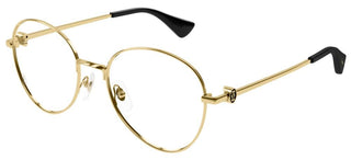 Cartier Signature C de Cartier CT0449O women Gold Round Eyeglasses