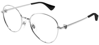 Cartier Signature C de Cartier CT0449O women Silver Round Eyeglasses