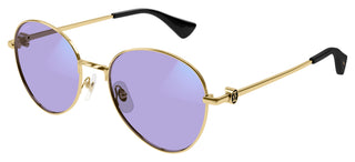 Cartier Signature C de Cartier CT0449S women Gold Round Sunglasses