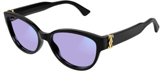 Cartier Signature C de Cartier CT0450S women Black Cat Eye Sunglasses