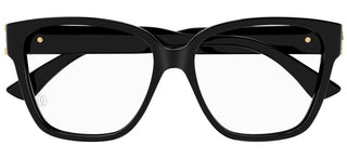 Cartier Signature C de Cartier CT0451O women Black Squared Eyeglasses