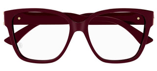 Cartier Signature C de Cartier CT0451O women Red Squared Eyeglasses