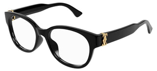 Cartier Signature C de Cartier CT0452OA women Black Squared Eyeglasses