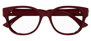 Cartier Signature C de Cartier CT0452OA women Red Squared Eyeglasses