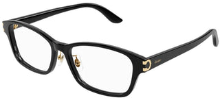 Cartier Signature C de Cartier CT0457OJ men Black Squared Eyeglasses