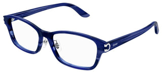 Cartier Signature C de Cartier CT0457OJ men Blue Squared Eyeglasses