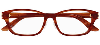 Cartier Signature C de Cartier CT0457OJ men Red Squared Eyeglasses