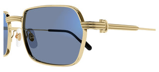 Cartier Première de Cartier CT0463S men Gold Rectangle Sunglasses