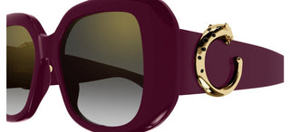 Cartier Panthère De Cartier Ct0471s Women Red Oversize Sunglasses