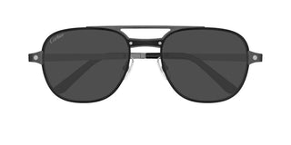 Cartier CT0477S men Black Geometric Sunglasses