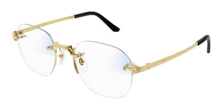 Cartier Santos de Cartier CT0478S men Gold Pantos Sunglasses