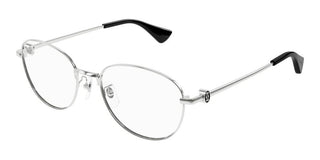 Cartier CT0491OA women Silver Round Eyeglasses