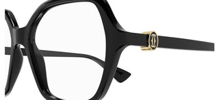 Cartier CT0492O women Black Oversize Eyeglasses