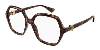 Cartier CT0492O women Havana Oversize Eyeglasses