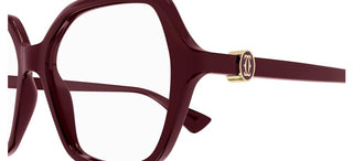 Cartier CT0492O women Red Oversize Eyeglasses