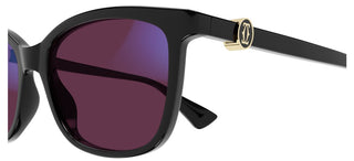 Cartier Signature C de Cartier CT0493S women Black Squared Sunglasses