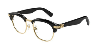 Cartier CT0496O men Black Round Eyeglasses