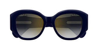 Cartier CT0502S women Blue Butterfly Sunglasses