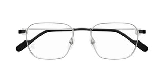 Cartier CT0518O men Silver Squared Eyeglasses