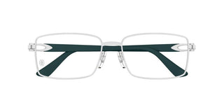 Cartier Ct0520o Men Green Squared Eyeglasses