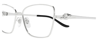 Cartier CT0523O women Silver Butterfly Eyeglasses