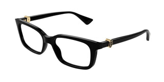 Cartier CT0525O women Black Squared Eyeglasses