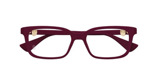 Cartier CT0525O women Red Squared Eyeglasses