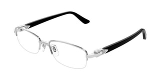 Cartier Ct0530o Unisex Black Squared Eyeglasses