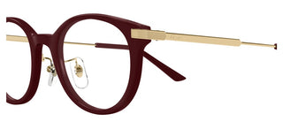 Cartier Ct0531o Unisex Red Round Eyeglasses