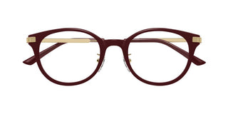 Cartier Ct0531o Unisex Red Round Eyeglasses