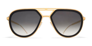 Mykita CYPRESS unisex Gold Pilot Sunglasses